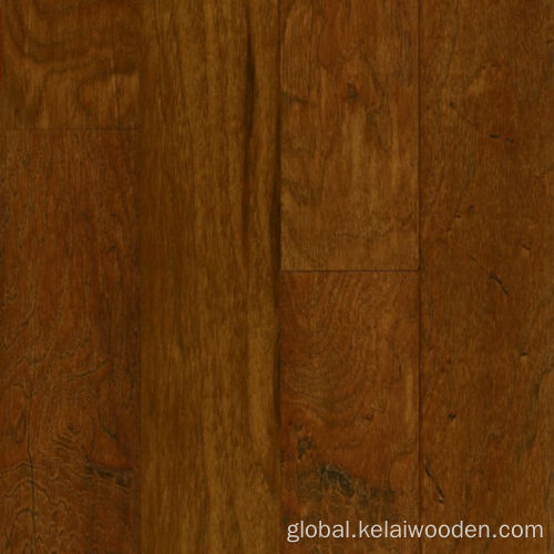 Solid Wooden Hardwood Floor Hickory Distressed Solid Hardwood Floor Factory